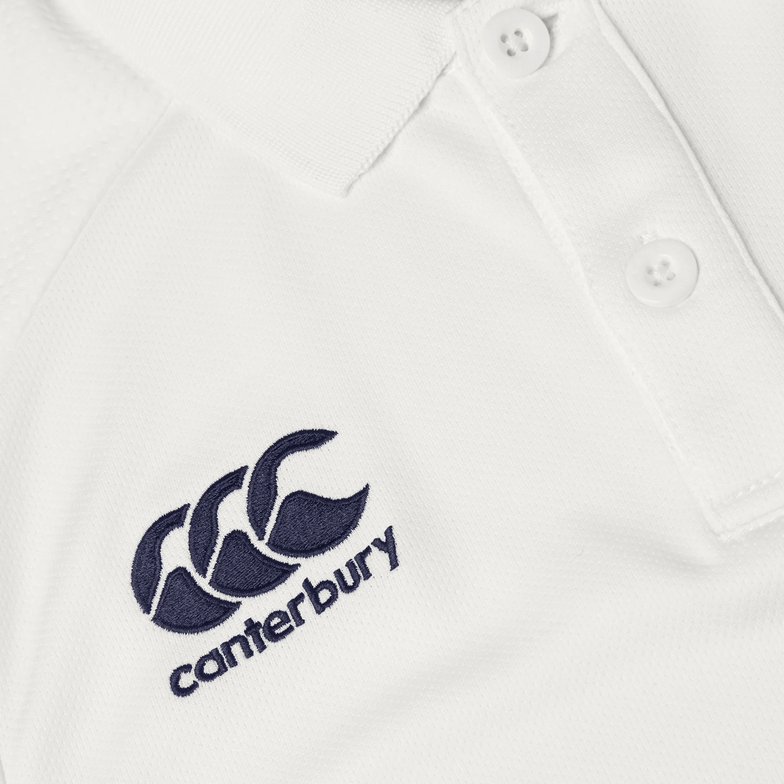 Canterbury Junior Unisex Polo a Maniche Lunghe da Cricket