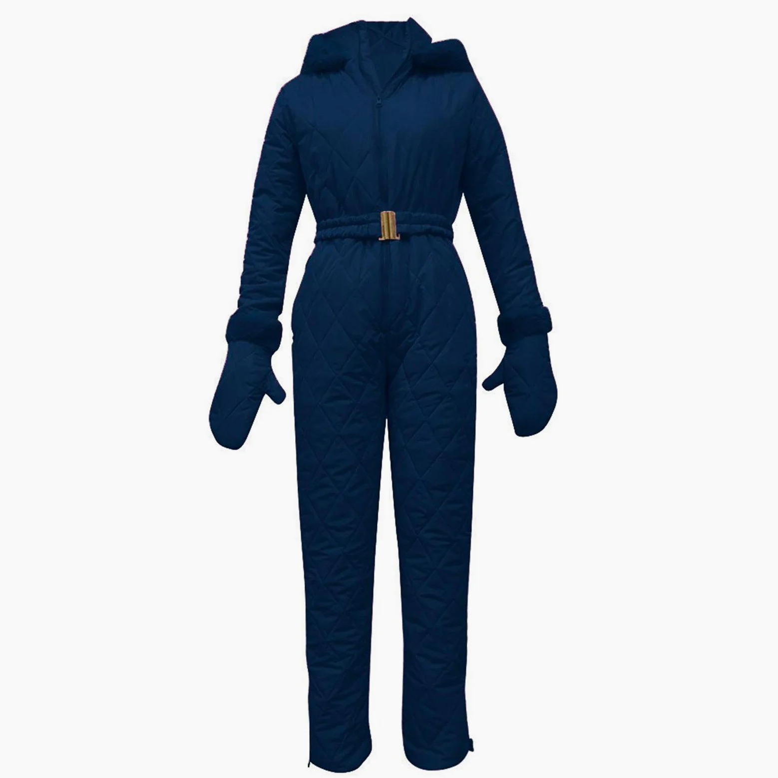 Tuta da Donna da Sci Tute Neve Sportiva Tute Snow Calda Completi Dopo Sci Impermeabile Completi Intera Sci da Trekking Tuta da Neve Zip a Maniche Lunghe Completo Invernali Casual Termico
