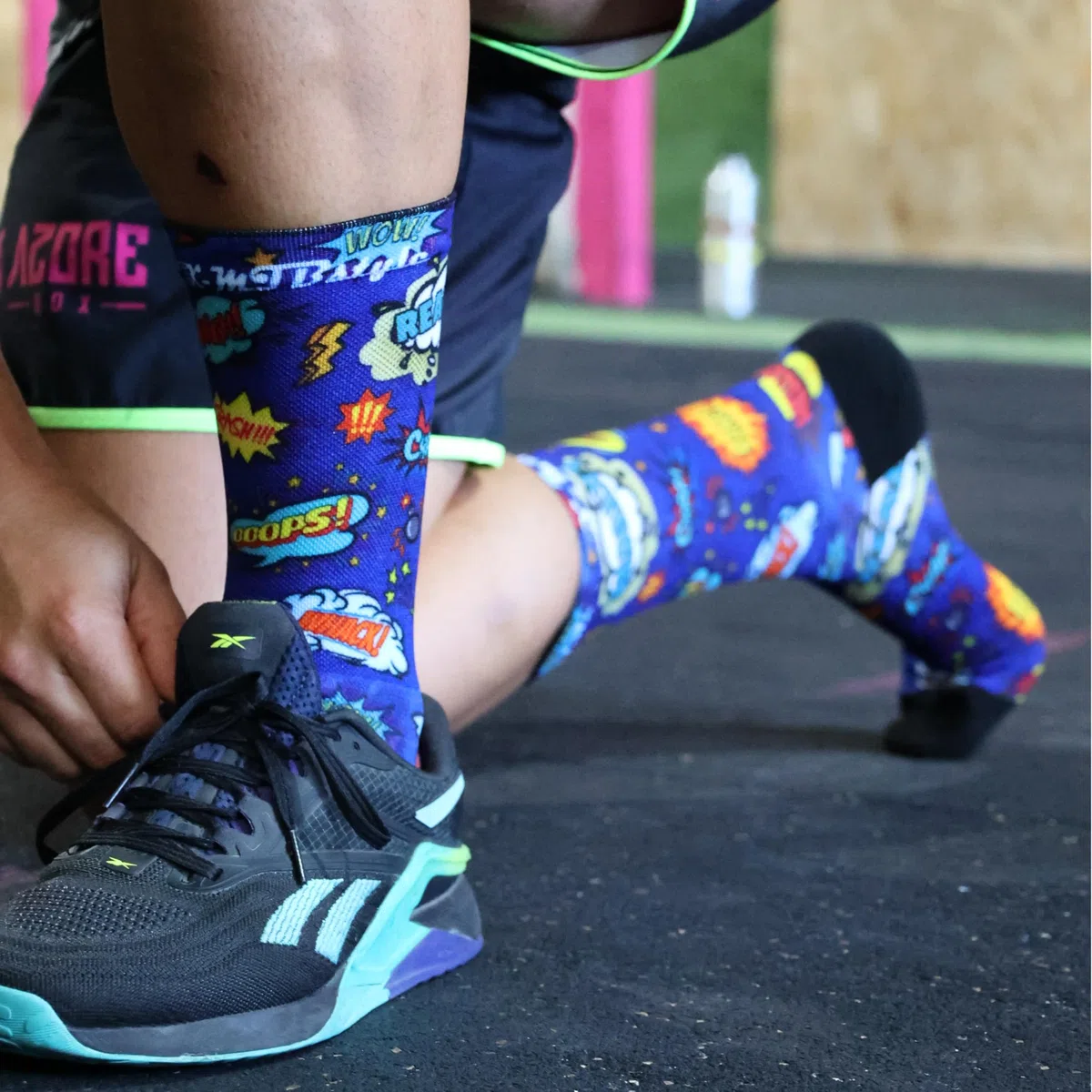 Calzini Uomo Divertenti - Calzini Running Uomo - Calzini Sport Donna - Calzini Crossfit - Calzini Ciclismo - Calzini Padel