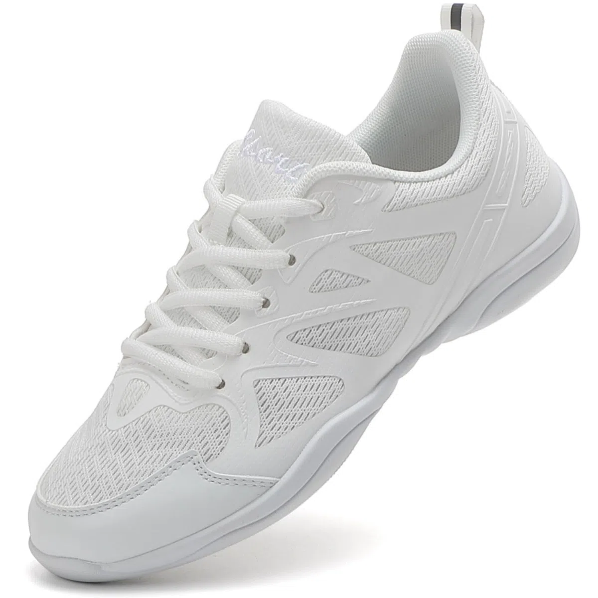 Scarpe da Cheerleading Luce Scarpe da Cheer Bianche Antiscivolo Cheerleader Sneaker Scuola Fitness Jazz Ginnastica Varsity da Allenamento