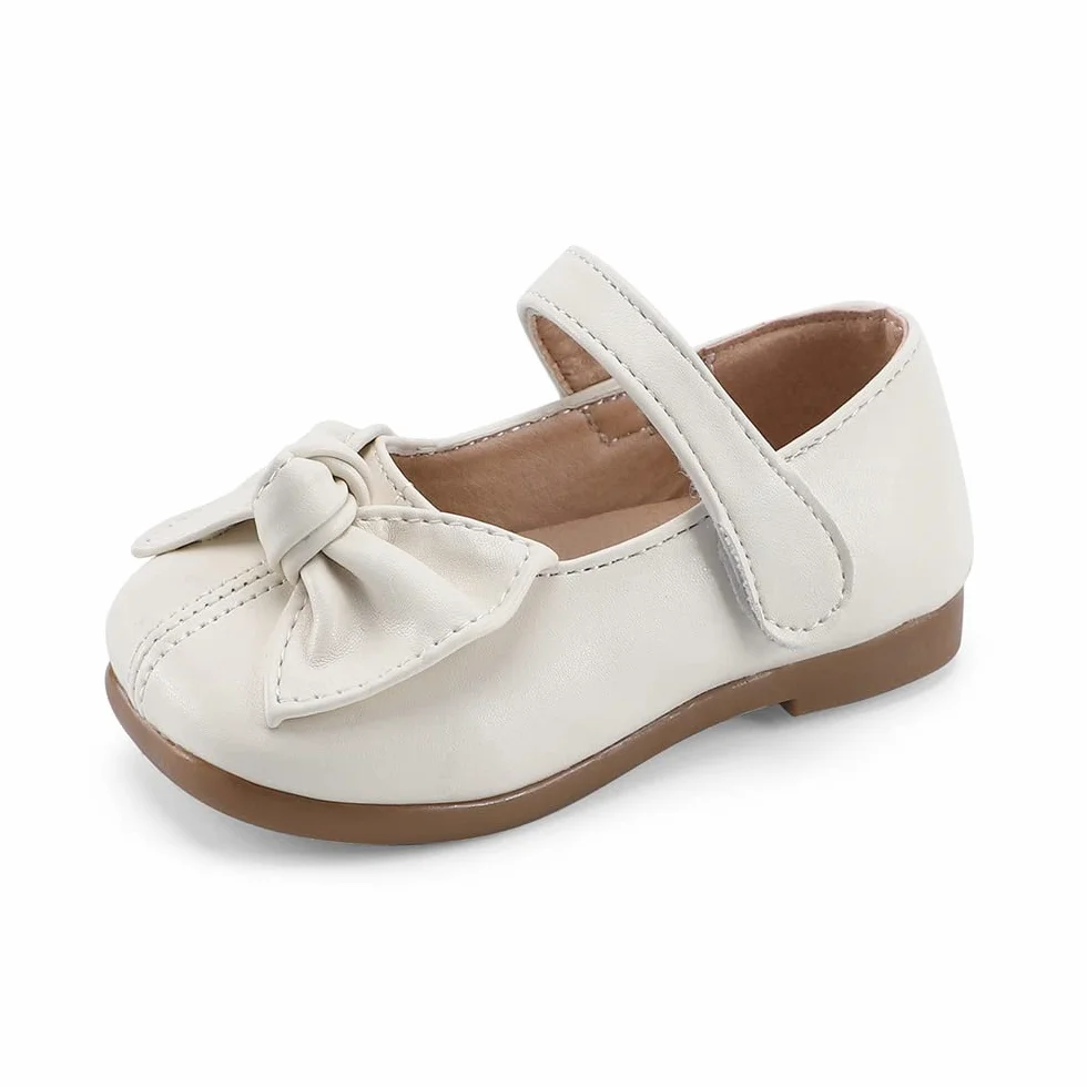 MASOCIO Ballerine Bambina Mary Jane Scarpa Eleganti Scarpe Primi Passi Bimba Scarpe da Festa Sera Scuola Antiscivolo 21-33 EU