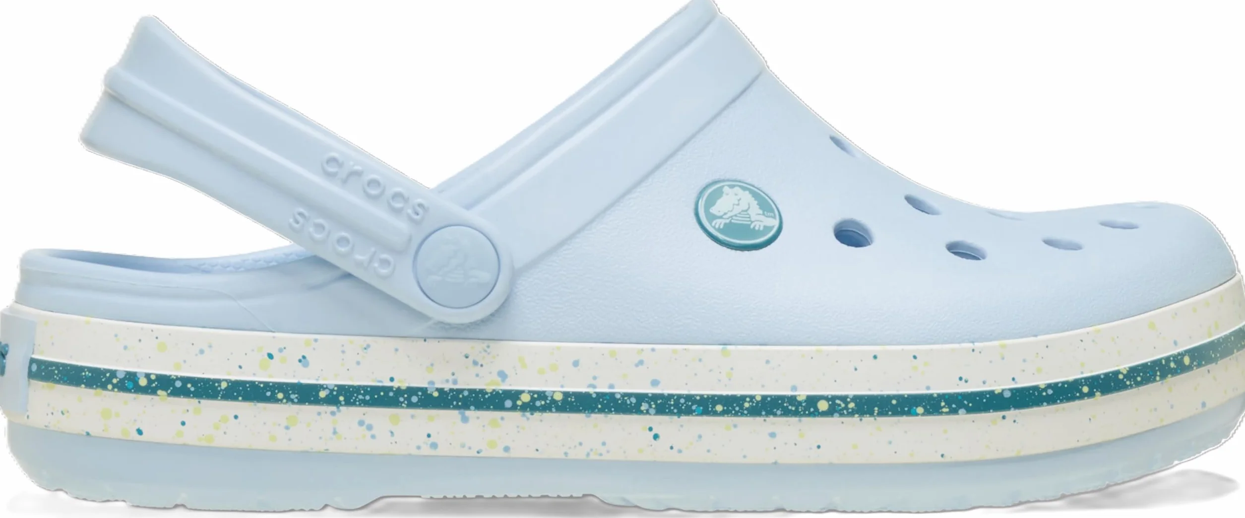 Crocs Crocband Speckled Band Clog T, Zoccoli Unisex - Bambini e Ragazzi