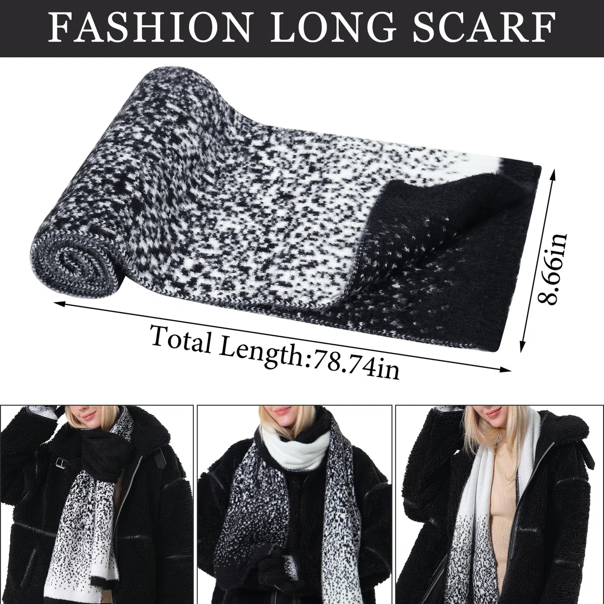 Bequemer Laden Donna Invernale Cappello Berretto Sciarpa e Guanti Touch Screen Set con Fodera in Pile Berretti in Maglia Guanti Scaldacollo