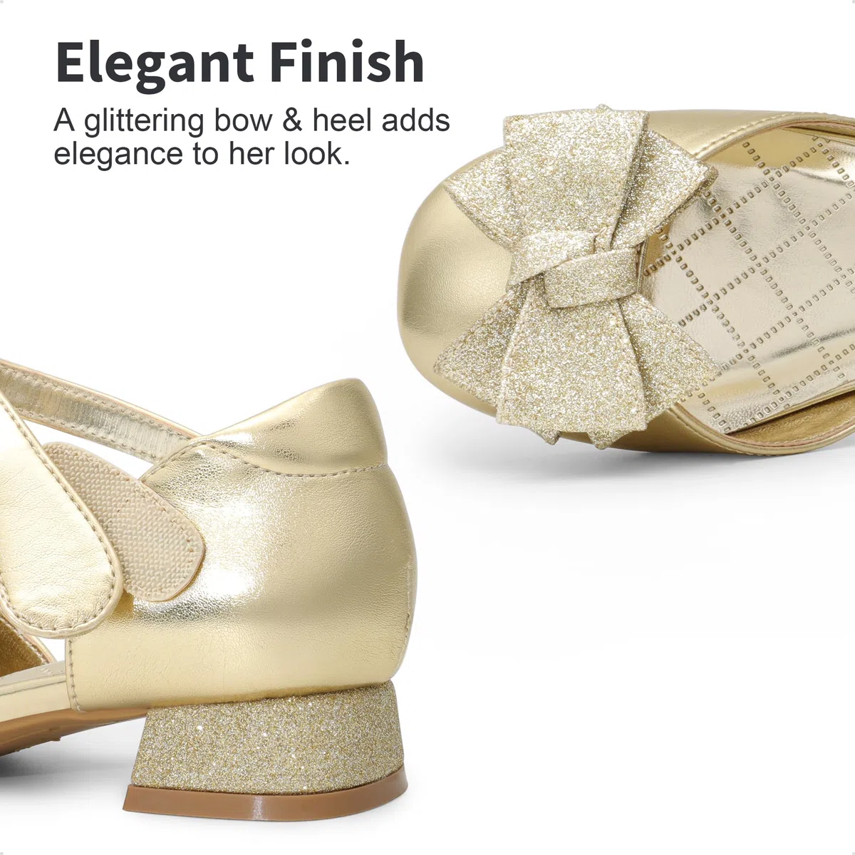 DREAM PAIRS Ballerine da Bambine e Ragazze Elegante Eleasica Scarpe da Principessa per Ragazze