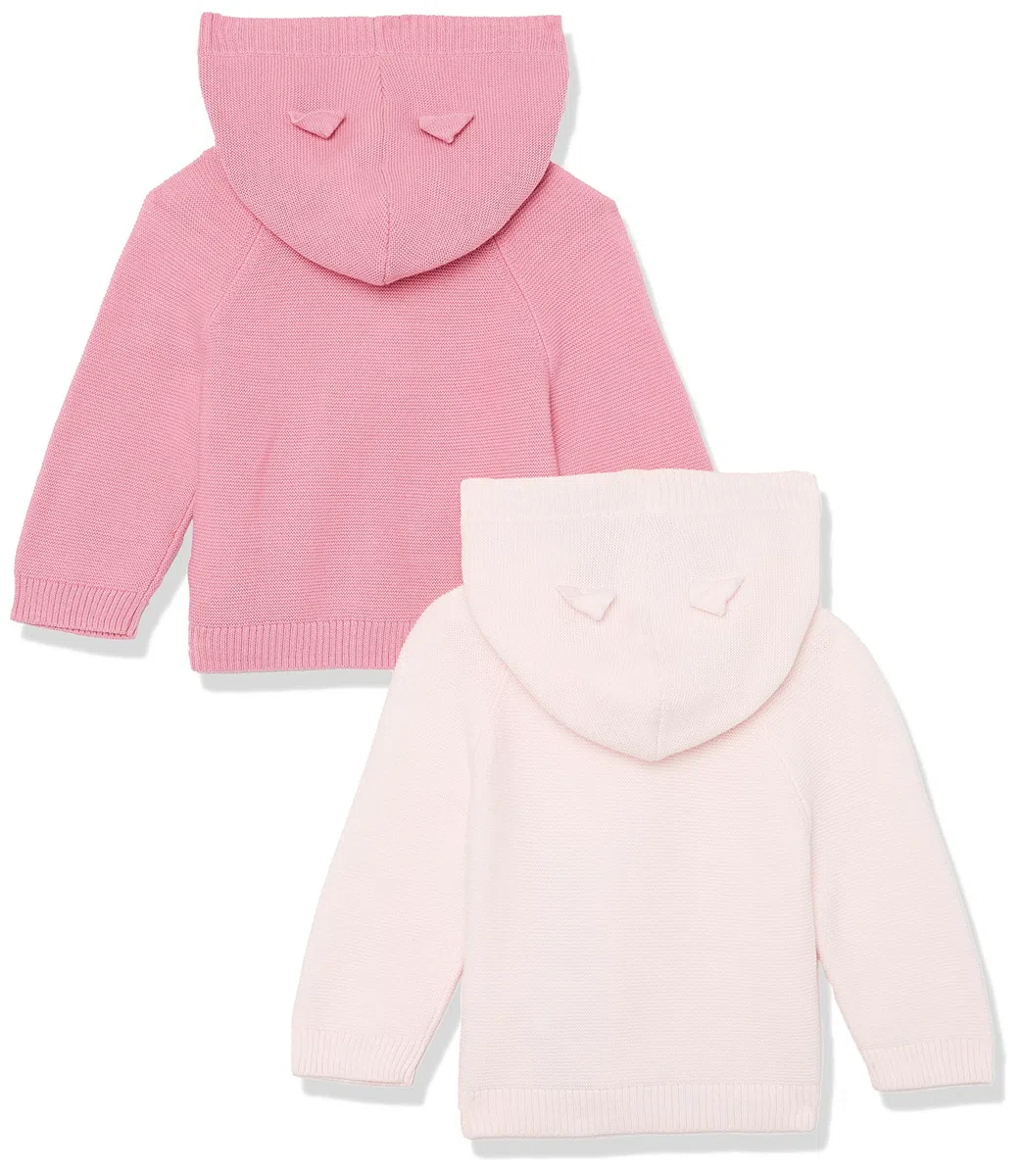 Amazon Essentials Unisex - Bimbi 0-24 Maglione con Cappuccio