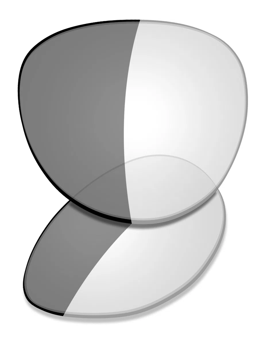 Saucer Lenti di ricambio di alta qualità compatibili con occhiali da sole intelligenti Ray-Ban Meta Headliner (Gen 2) RW4013F da 51 mm a ponte basso