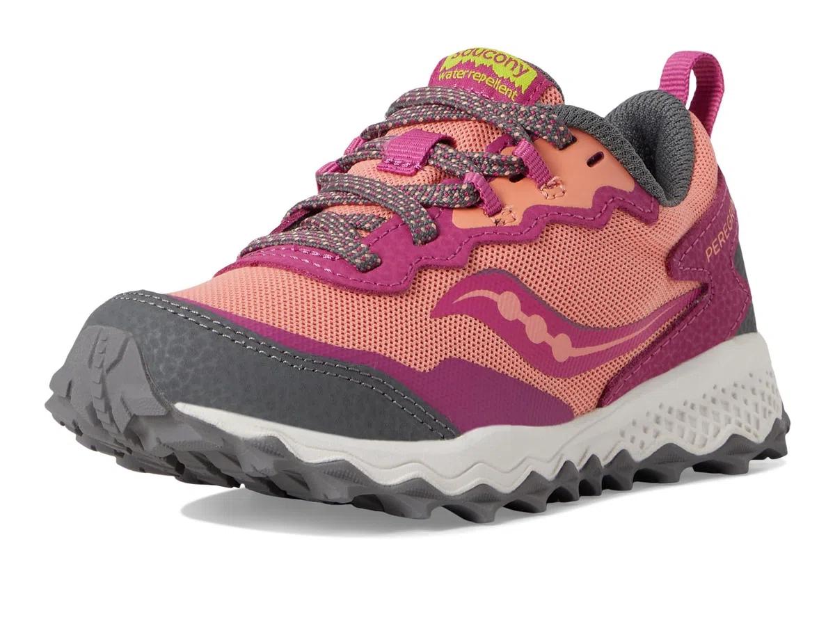Saucony Scarpe da Ginnastica Unisex per Bambini, con Scudo peregrino, Kdz