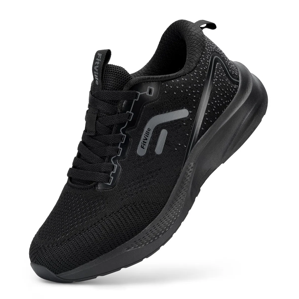 FitVille Scarpe Running Uomo Pianta Larga Comodo Sneakers Ginnastica Traspirante Leggere Scarpe da Corsa su Strada
