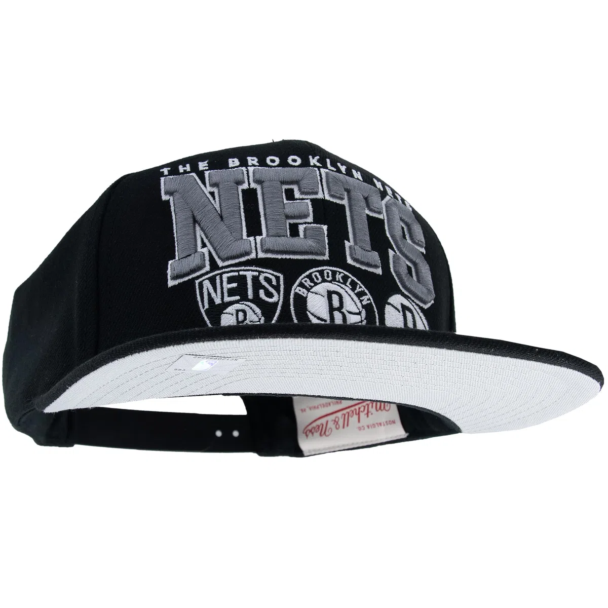 Mitchell & Ness NBA/HWC Champ Stack Cappellino Snapback da Baseball - 100% Poliestere, Regolabile, Uomo, Donna, Bambino, Unisex, Primavera, Estate, Autunno, Inverno