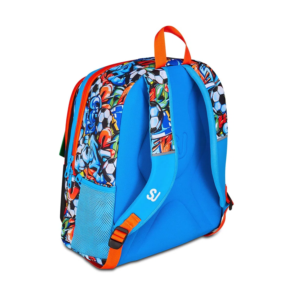 SJ GANG STYLE JAM GANG Zaino Scuola Advanced, Multicolore, Doppio Scomparto e Tasca per Borraccia, 29 L, Zaino Scuola Elementare, Zaino Bambino