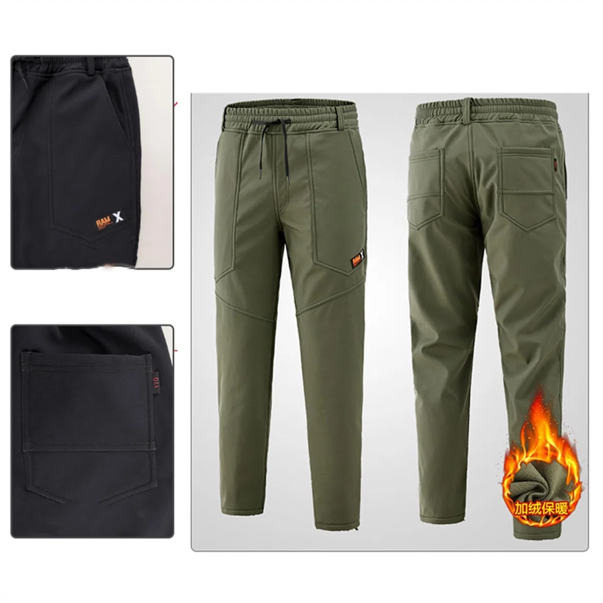 Completo Da Sci Da Uomo In Due Pezzi, Completo Da Sci Con Cappuccio Resistente All'usura Antivento Caldo Da Uomo Set Da 2 Pezzi, Abbigliamento Da Alpinismo Impermeabile Ampio Moda