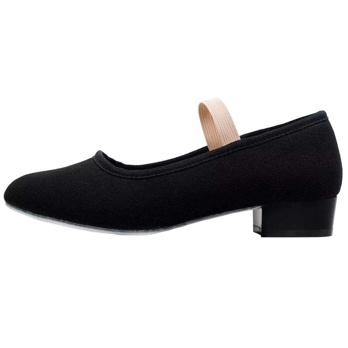 Scarpa Character,Donna 2.5CM Canvas Scarpa Carattere per Balletto