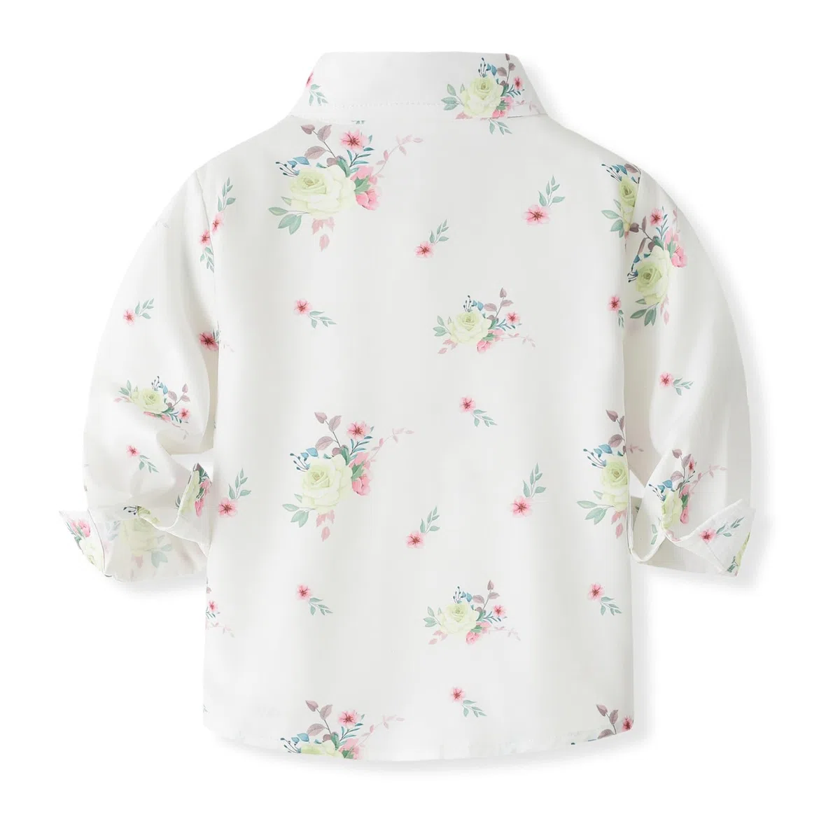Bambino Ragazzo Abito Formale Set Gentiluomo Abiti Camicia a Manica Lunga con Papillon Bretella Pantaloni Ragazzi Abiti da Sposa