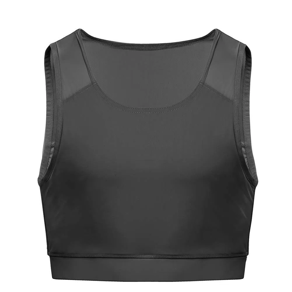 Idtswch Busto Raccoglitore per Transgender Raccoglitore Meno Mezzo FTM Raccoglitore Petto Reggiseno Compressione