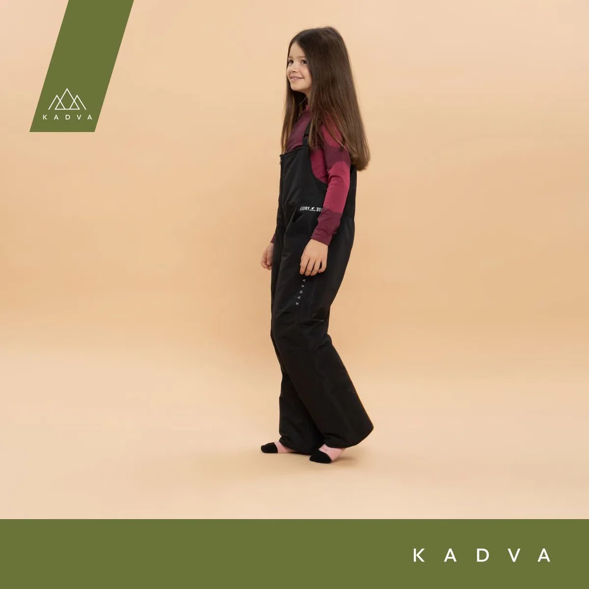 KADVA - Skiro, Pantaloni Bambine e Ragazze