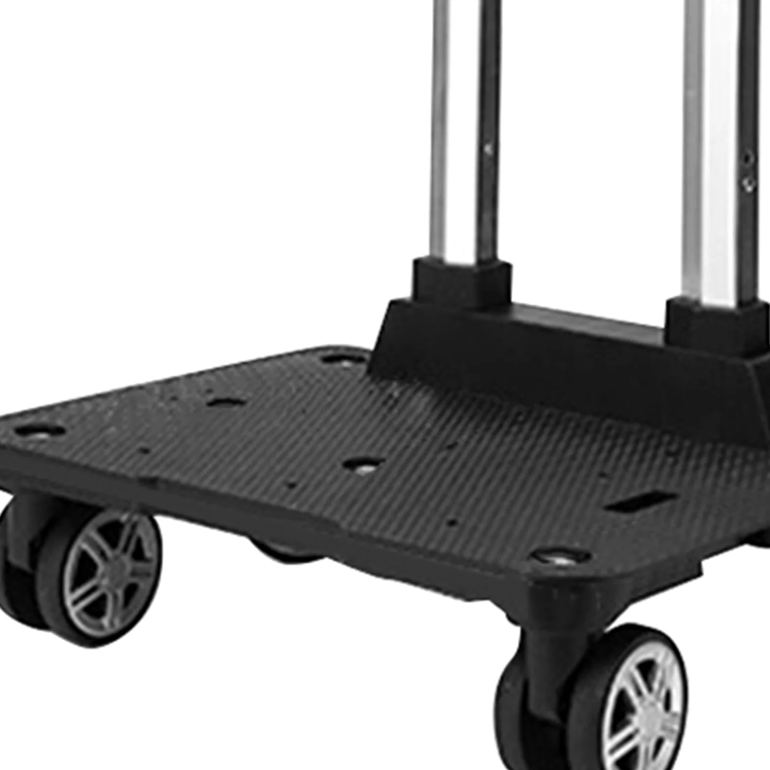 Carrello per Bagagli Portatile a Mano con Quattro Ruote - Durevole per Zaino, Shopping, Trasloco e Uso in Ufficio per Adolescenti