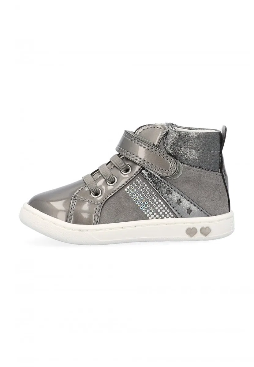 PRIMIGI Sneakers 6902711 Chiusura con Strappo e Laccio Plantare Estraibile Sottopiede in Pelle e Il Fondo in Gomma.