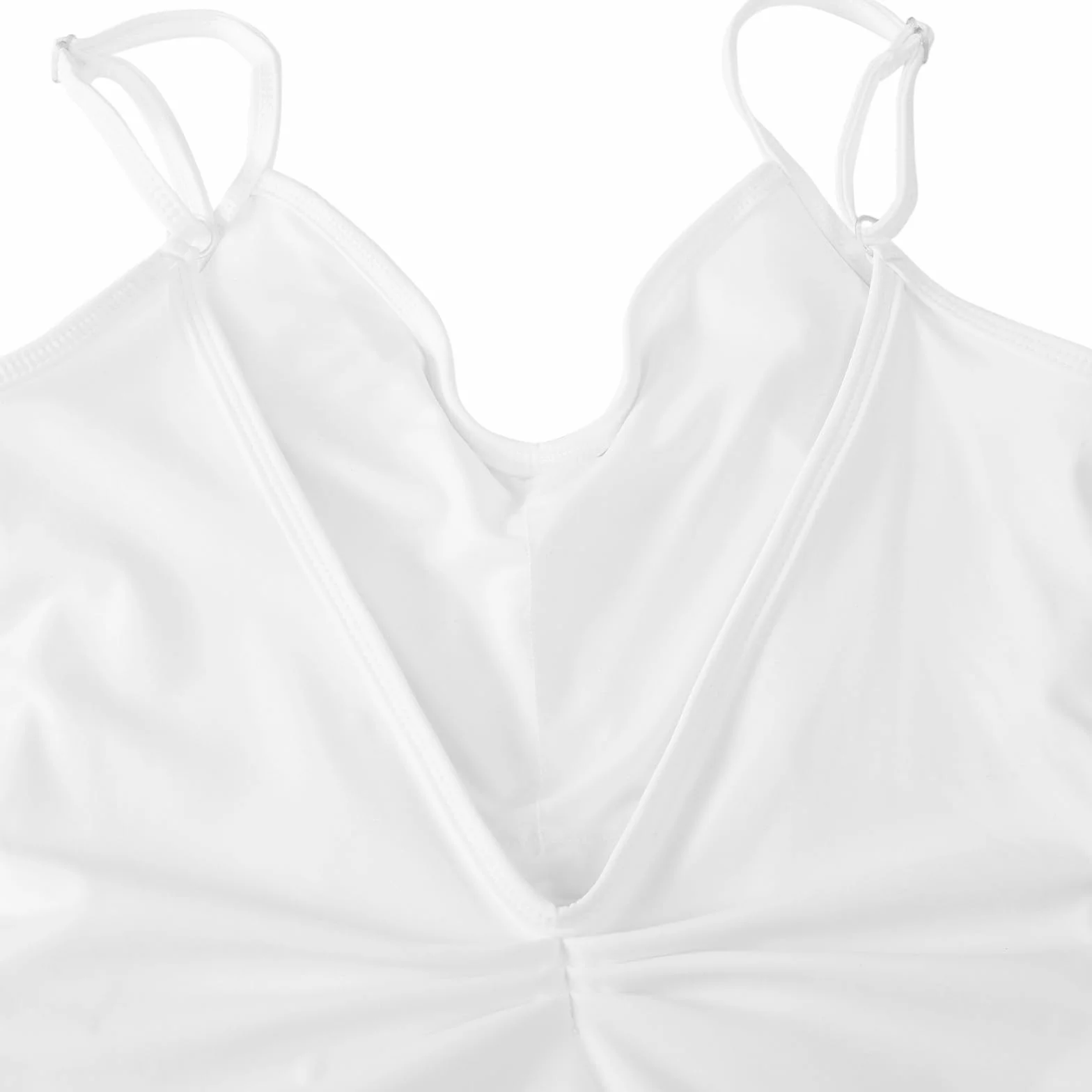HROYL Body da Danza per Donna Classica Scollo a V Body da Balletto Body Ginnastica Leotards con Spalline Regolabili, C11