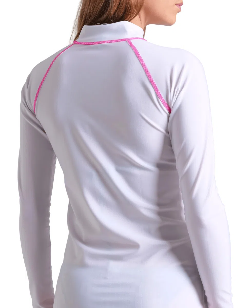 Arena Women's Arena Rash Vest L/S Graphic Rash Guard Shirt Donna