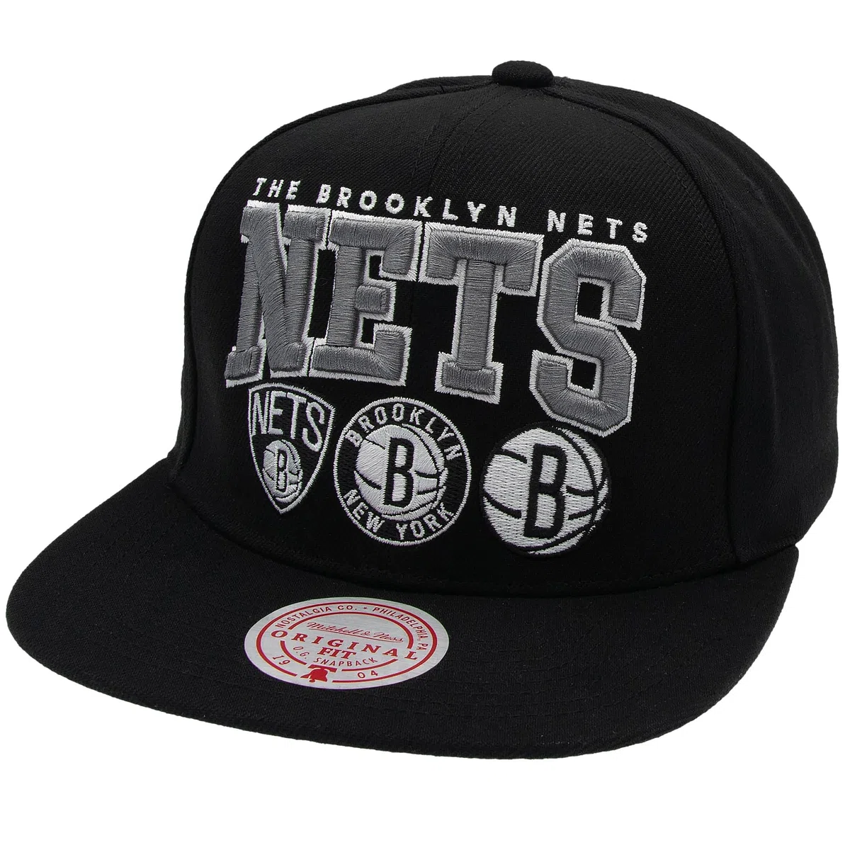 Mitchell & Ness NBA/HWC Champ Stack Cappellino Snapback da Baseball - 100% Poliestere, Regolabile, Uomo, Donna, Bambino, Unisex, Primavera, Estate, Autunno, Inverno