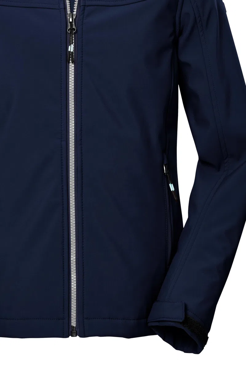Killtec Kow 349 Grls Sftshll Jckt Giacca softshell/giacca da esterno con cappuccio Bambine e ragazze