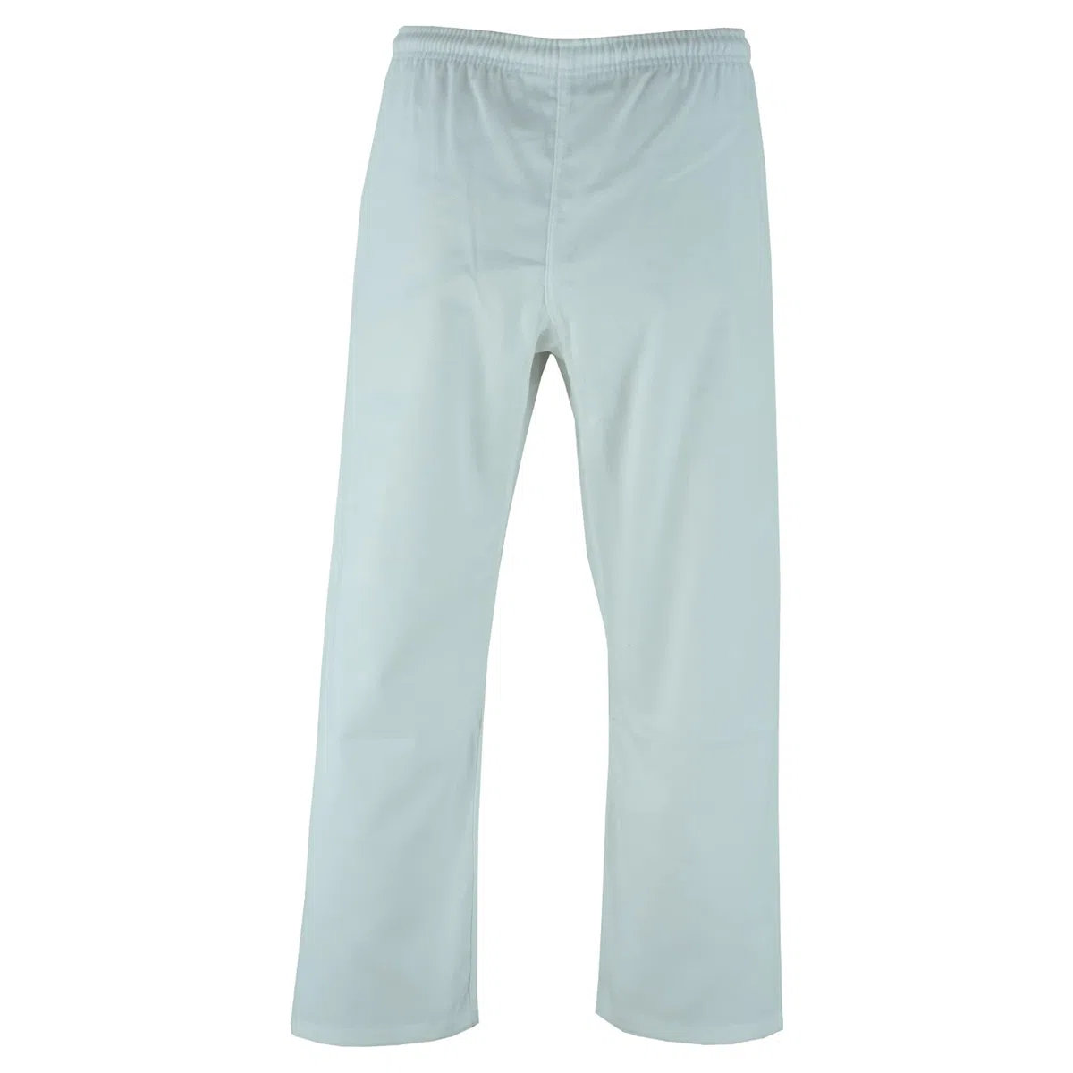 Playwell Pantaloni da allenamento da karate, colore bianco, di alta qualità, colore argento, 283,5 g
