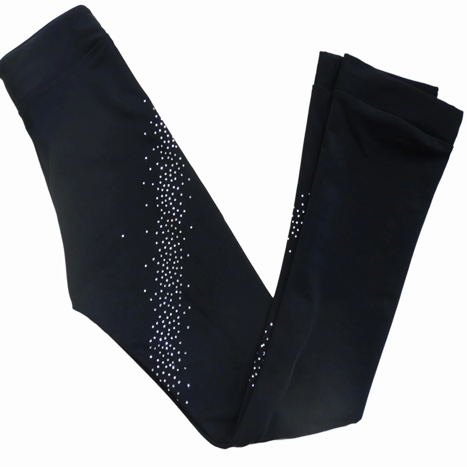 LIUHUO Pantaloni di Pattinaggio sul Ghiaccio Ragazze praticanti Stivali Sottili Pantaloni Stretti Pantaloni Lunghi per l'acqua Pattinaggio Bambini