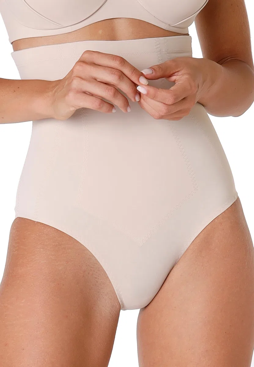 Lovable Guaina Contenitiva e Modellante, Mutanda a Vita Alta con Controllo Pancia e Fianchi, Shapewear, Art. 0263 The Celebrity Secret Donna
