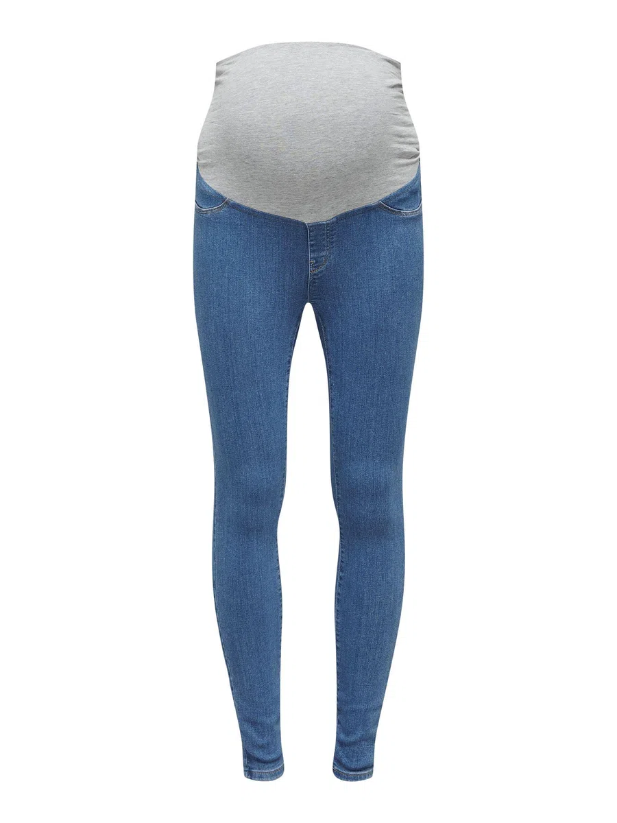 Only - Olmrain Life Reg Skinny Jegging MBD DNM, Jeans Donna