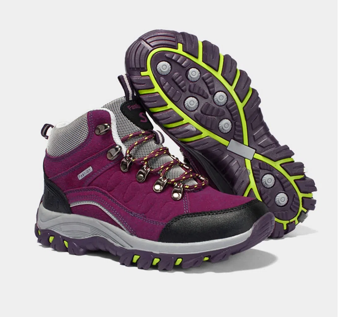 Scarpe da Trekking da Donna Scarpe da Trekking da Arrampicata Antiscivolo Impermeabili Stivaletti da Esterno Scarpe da Trekking