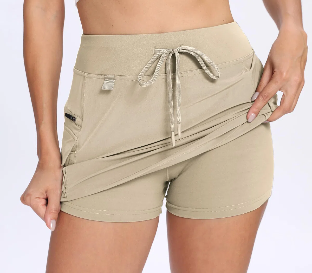 Timuspo High Waist Skorts for Women UK Casual Cargo Skirt Workout Tennis Skorts with Pockets Summer Skirts