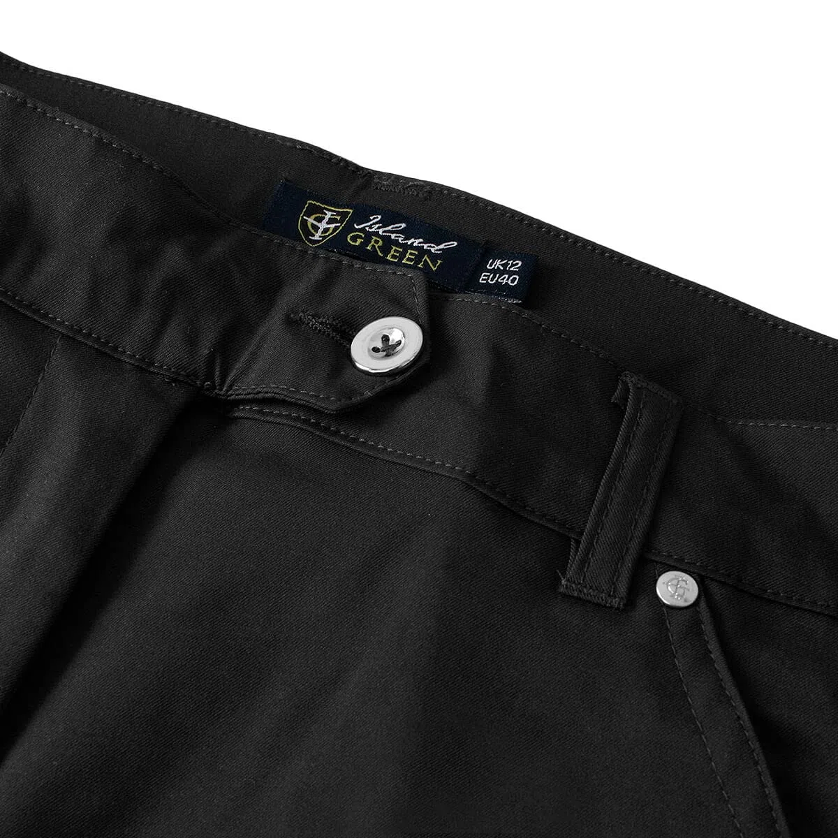 Island Green Women's Capri Pantaloni da Golf Donna