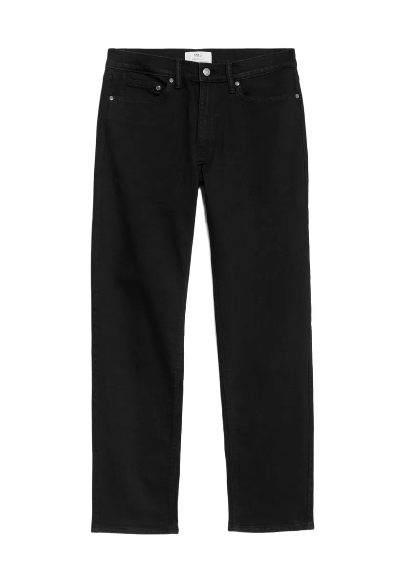 Marks & Spencer Uomo Jeans Straight Fit Elasticizzati