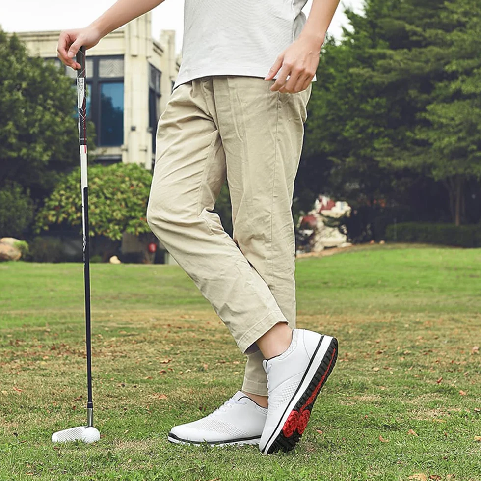 Scarpe da Golf Senza Punte Traspiranti per Uomo e Donna