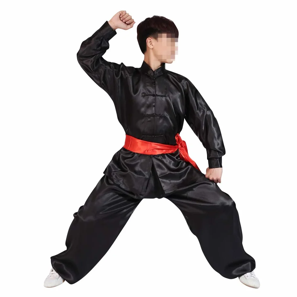Arti Marziali Abbigliamento Unisex Adulto Bambini Completi - Cinese Tradizionale Tai Chi Wushu Abbigliamento Ragazzi Ragazze Spettacolo Costume Kung Fu Uniforme