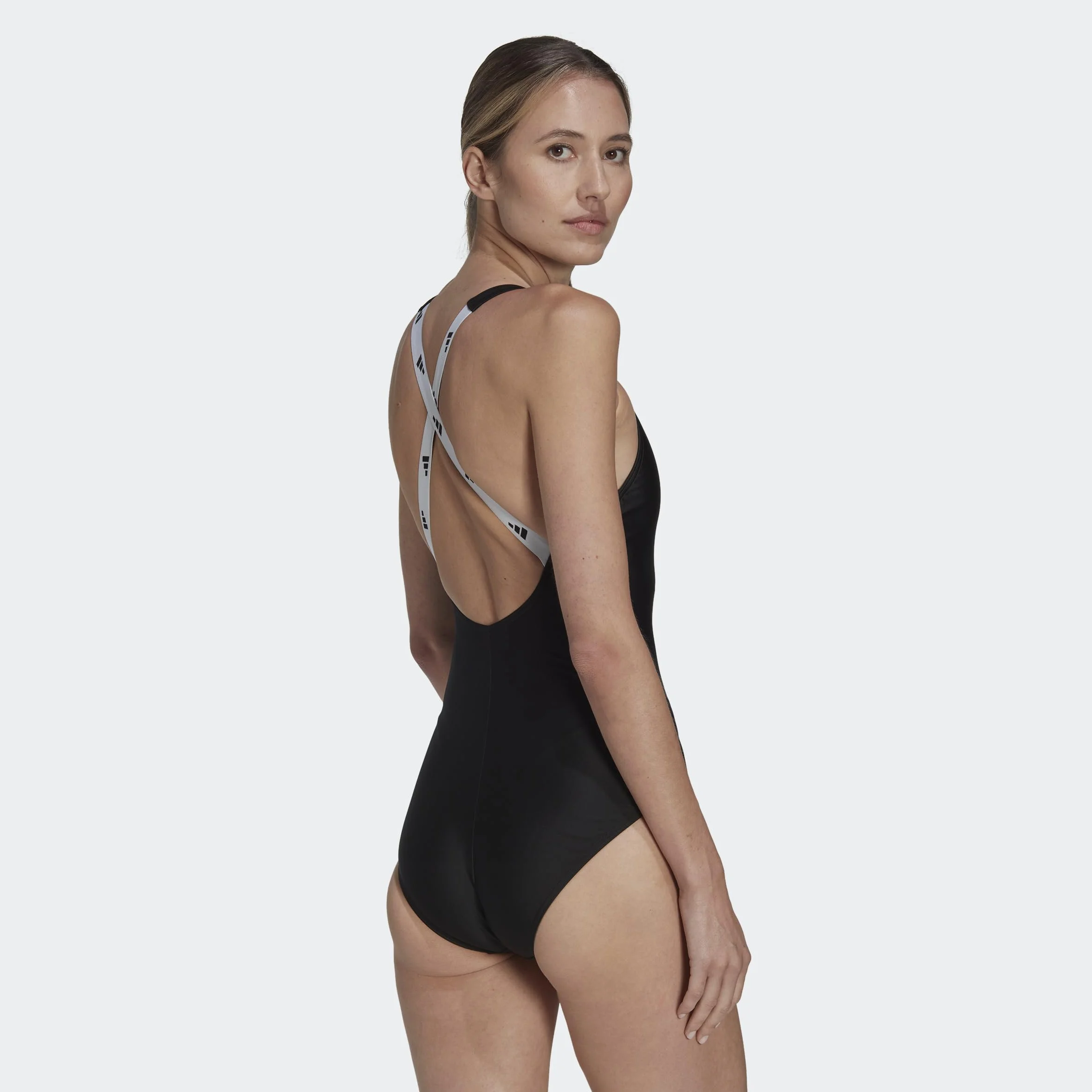 Adidas Tape Swimsuit Costume da Nuoto Donna