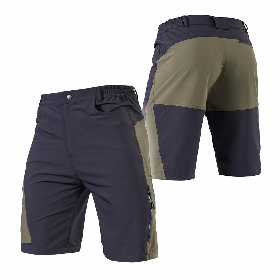 TOMSHOO Pantaloncini MTB Uomo, Pantaloncini Ciclismo Biciclette, Bici MTB Pantaloni Traspirante Shorts per Ciclismo da Corsa All'aperto