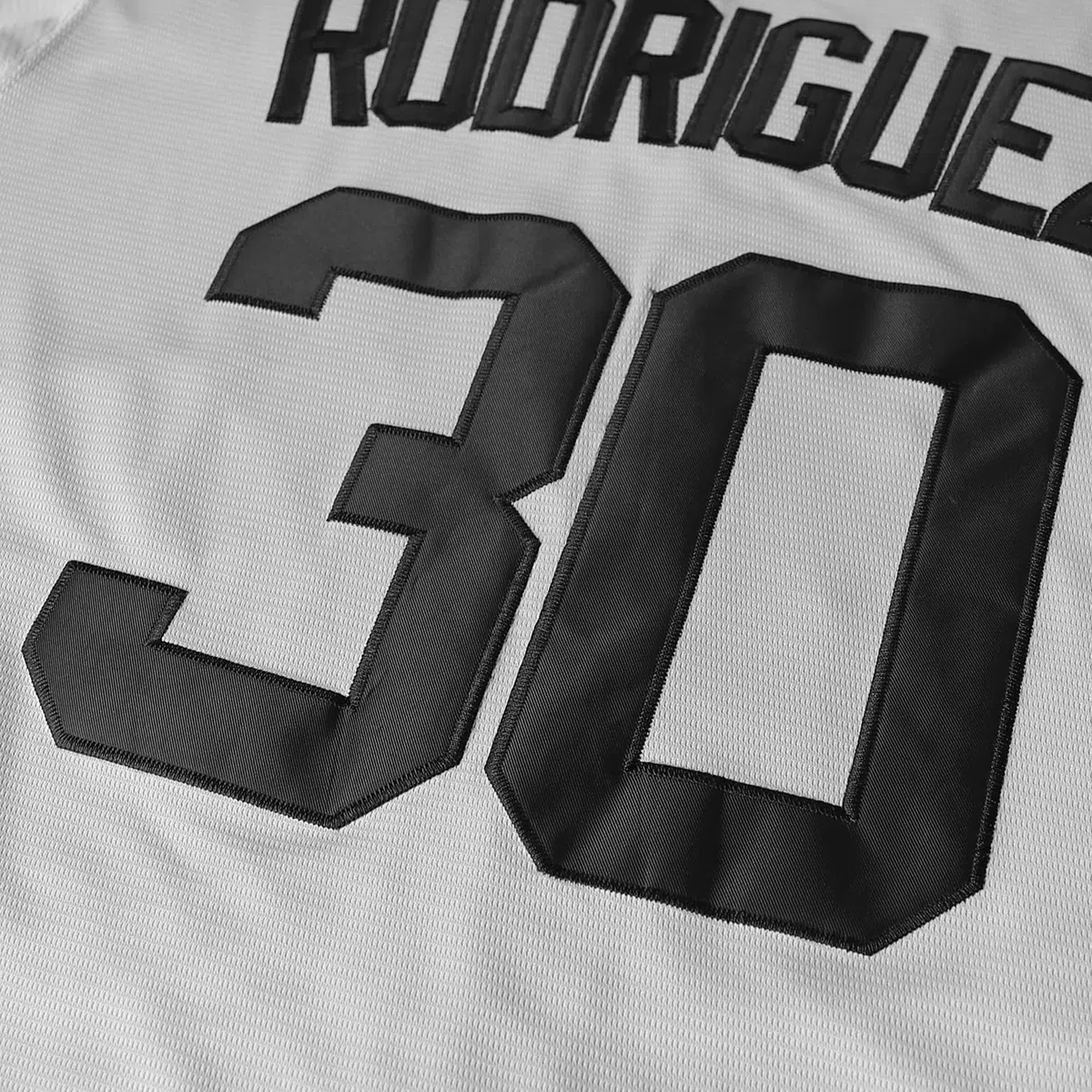 La maglia Sandlot Benny The Jet Rodriguez Michael Squints Palledorous Alan Yeah-Yeah McClennan Movie Baseball Jersey, 30 Rodriguez Grigio, M