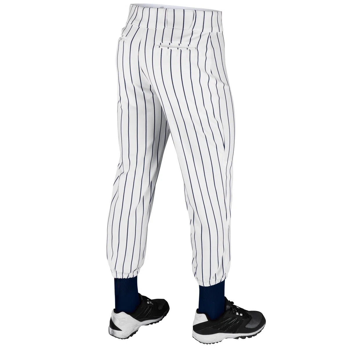 Champro Pantaloni da Baseball da Uomo Dritti Triple Crown a Righe in Poliestere