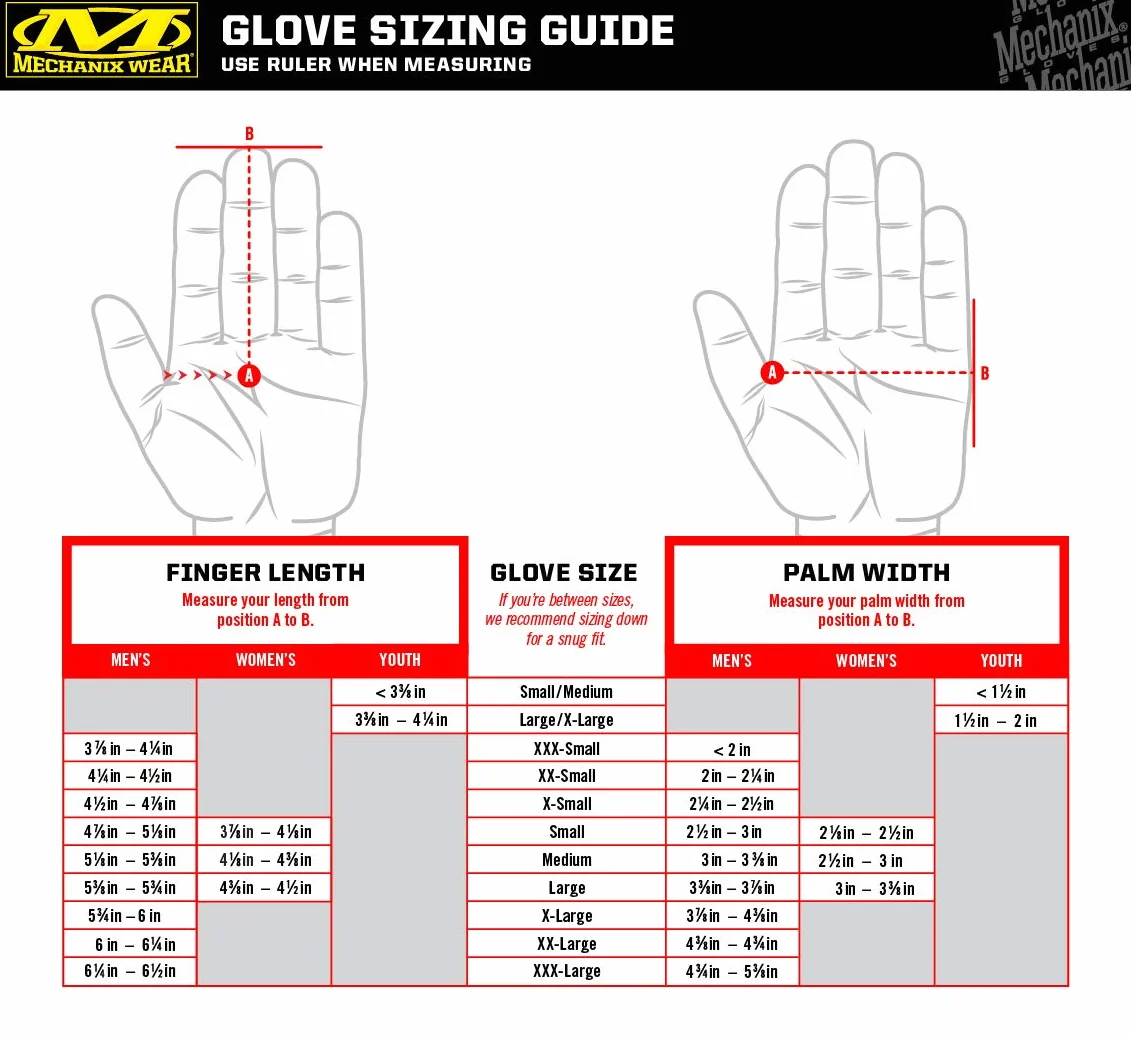 Mechanix Wear Guanti Tactical Specialty Pursuit D5 (L, tutto nero)