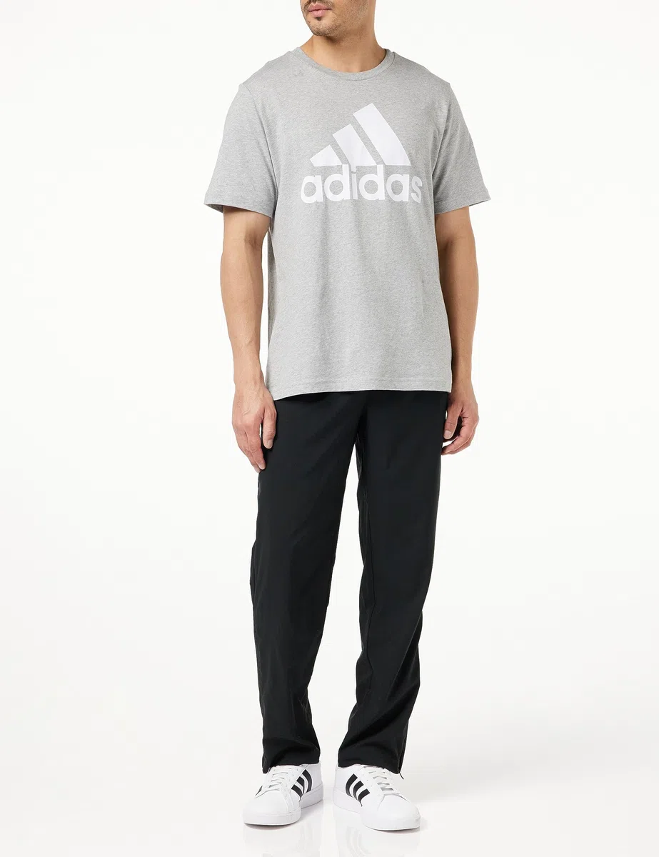 Adidas - Aeroready Essentials Stanford Open Hem Embroidered Small Logo Pants, Pantaloni Sportivi Uomo