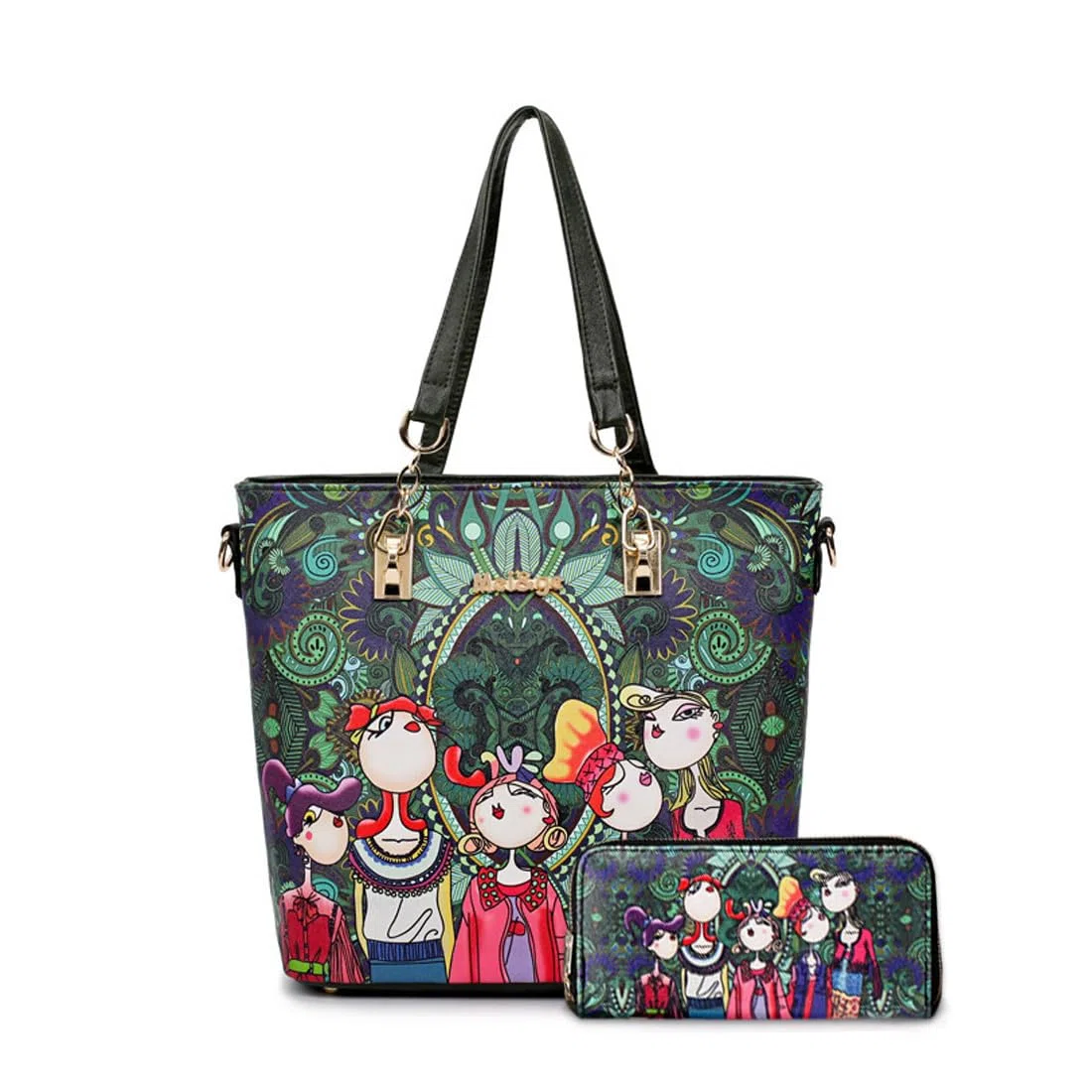 BUKESIYI Donna Borse a Mano Borsa a Tracoll Marca Spalla Elegante Tote 2024 PU Pelle IT77503