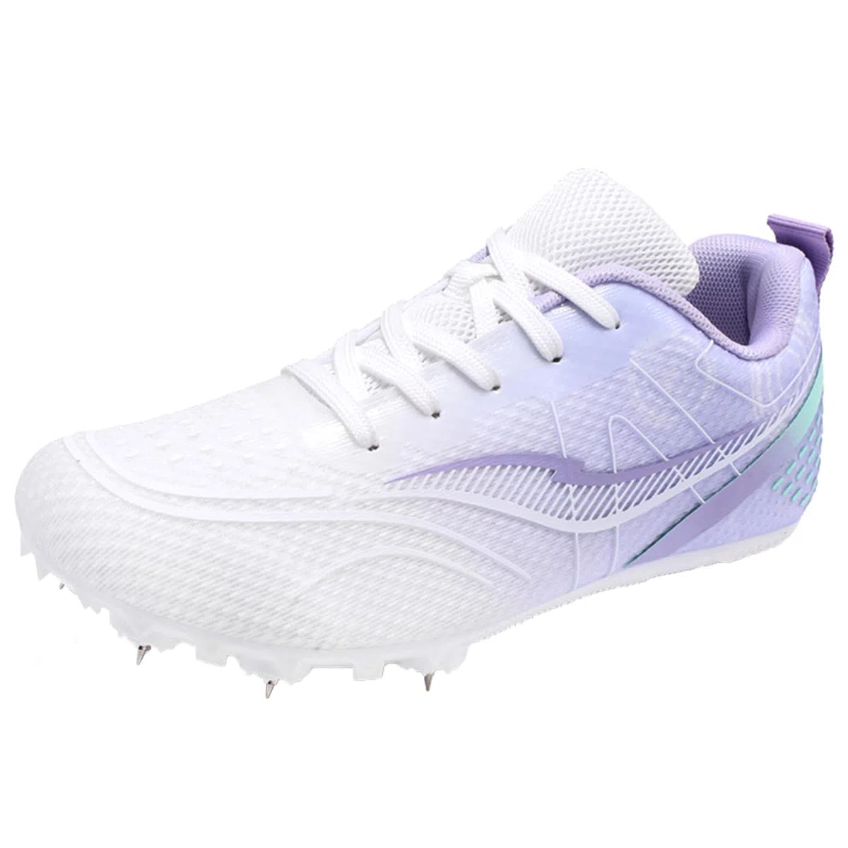 Scarpe da Atletica Leggero Donna 7 Chiodi Traspiranti Scarpe da Corsa Professionali da Competizione per Atletica Leggera
