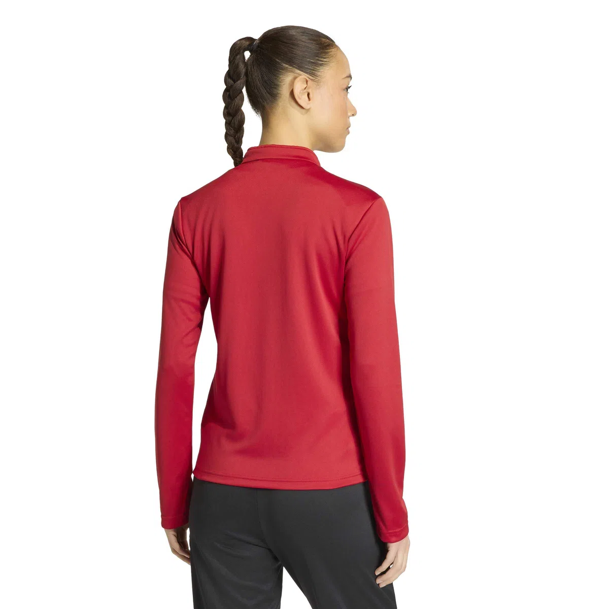 adidas Donna Entrada26 Track Sweatshirt, Team Power Red 2/White, M