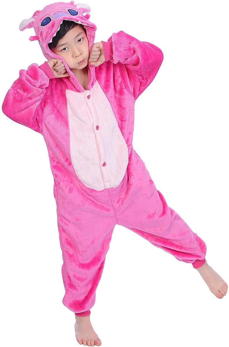 Bambini Animale Onesie Halloween Cosplay Costume Pigiama