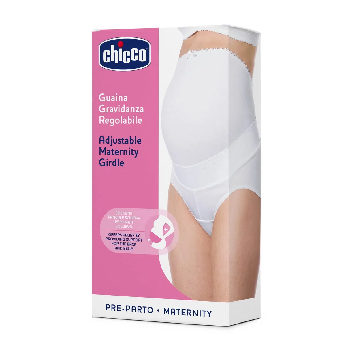 Chicco Guaina Gravidanza, Taglia 5, Bianco