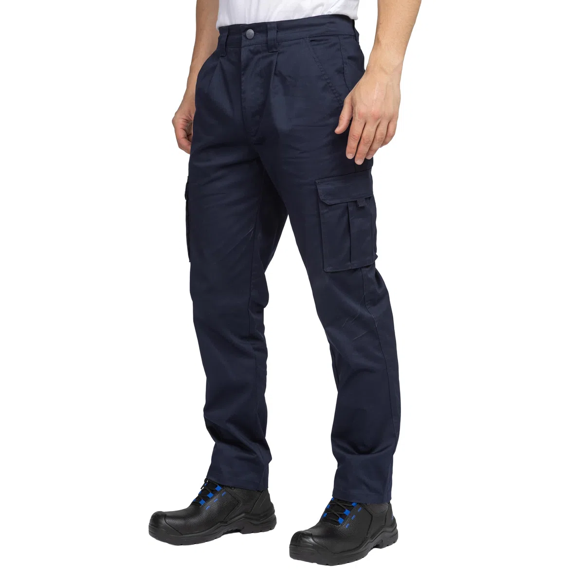 BWOLF Prime Cargo Pantaloni da Lavoro Uomo con Spandex, Elasticizzati Pantaloni Lavoro da Uomo Cotone - Poliestere - Spandex, S - 4XL