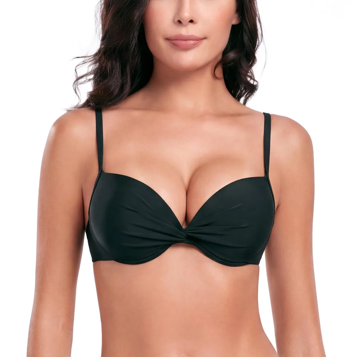 RELLECIGA Reggiseno Bikini Top Donna Push Up con Ferretto Imbottito Spalline Regolabili