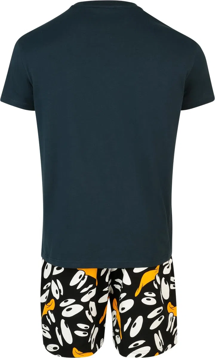 LOONEY TUNES Insane Duffy Duck Uomo Pigiama Multicolore Regular Regular
