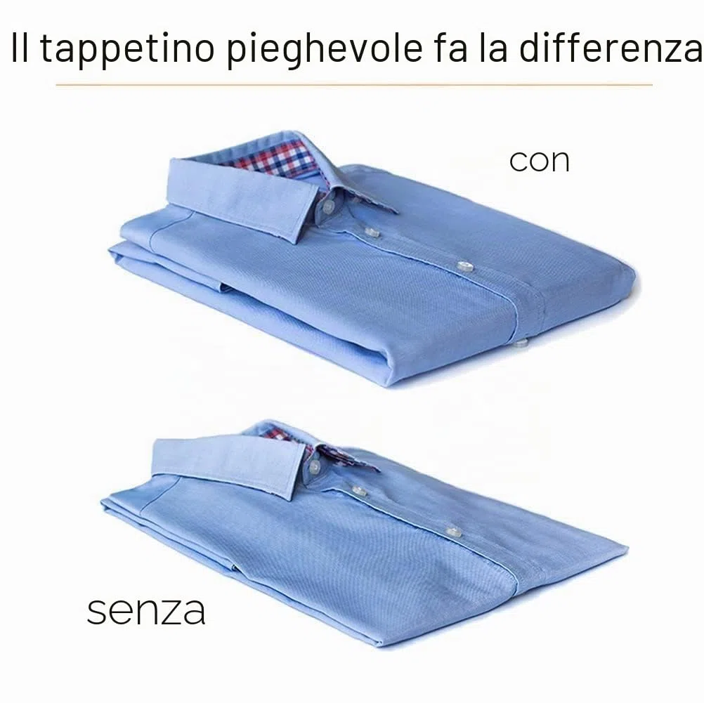 Packshi Porta Abiti da Viaggio - Porta Camicie da Viaggio - Porta Vestiti da Viaggio - Custodia da Viaggio per Camicie senza Pieghe - Idee Regalo Uomo